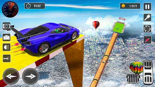 Ramp Car Racing : Car stunt screenshot 2
