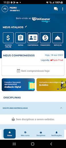 Unicesumar Studeo App screenshot 2