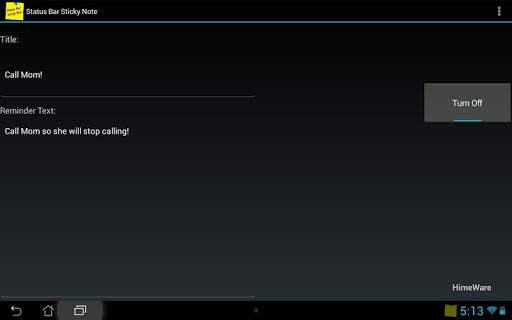 Status Bar Sticky Note screenshot 6