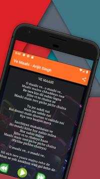 Ve Maahi - Arijit Singh स्क्रीनशॉट 4