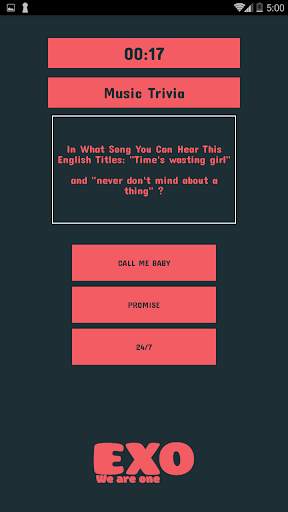 Exo Quiz screenshot 5