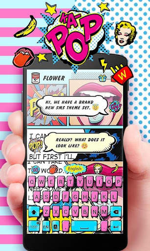 POP STYLE GO Keyboard Theme screenshot 4