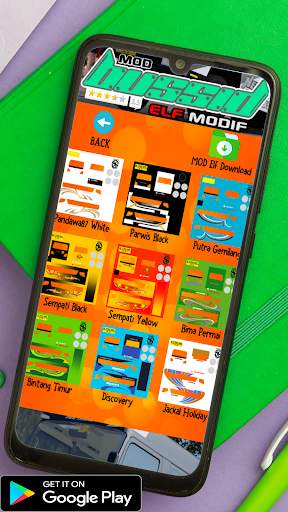 Mod Bussid Elf Modif screenshot 3