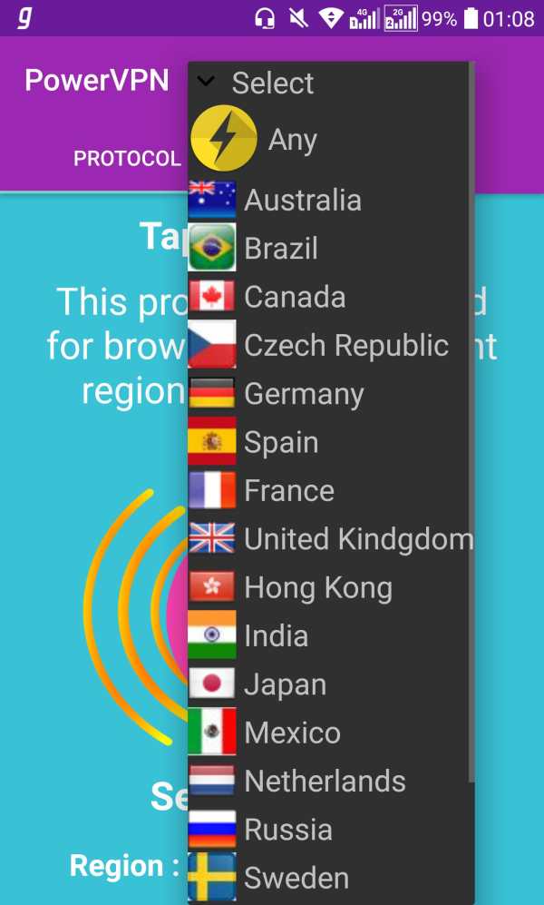 Power VPN Free VPN screenshot 3