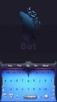 Cool Batman keyboard theme Superherokeyboard screenshot 2