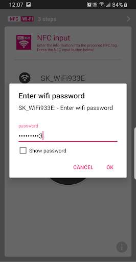 NFC WiFi Writer screenshot 6