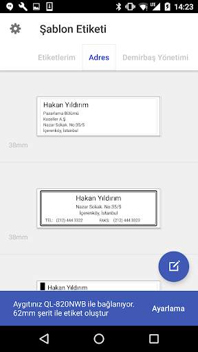 Brother iPrint&Label screenshot 1