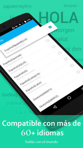 Spanish Language - GO Keyboard screenshot 4