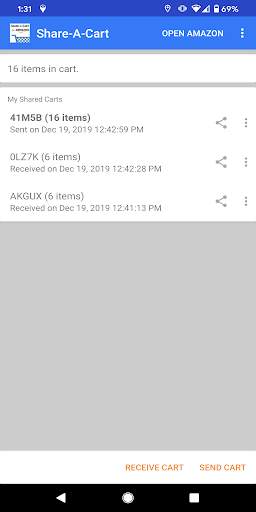 Share-A-Cart for Amazon screenshot 1