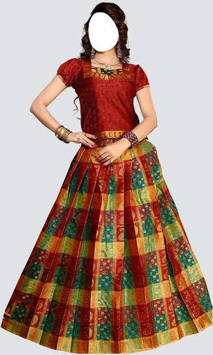 Women Pattu Dress Photo Suit screenshot 2