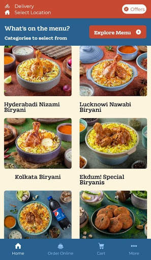 Ekdum Biryani: Order Biryani,  screenshot 4