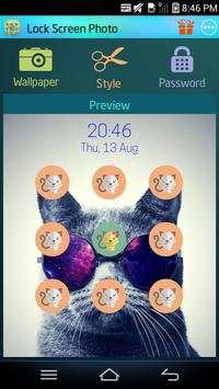 Lock Screen Photo Pattern screenshot 8