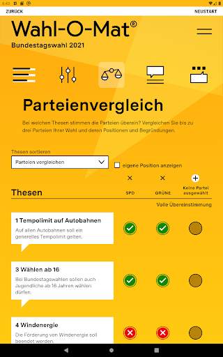 Wahl-O-Mat screenshot 4
