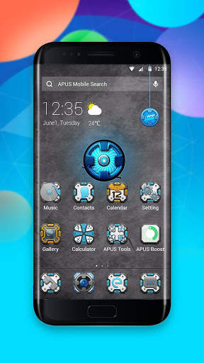 Mysterious Mech Arsenal theme & background screenshot 1