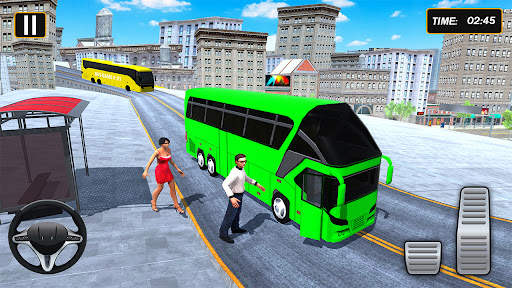 US Bus Driving Simulator Games screenshot 1
