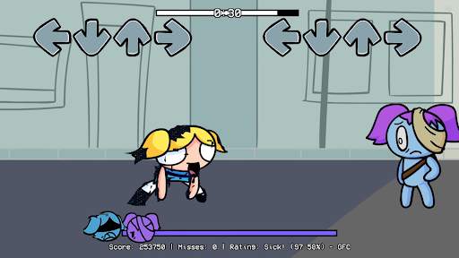 bubbles Pibby FNF Mod screenshot 2