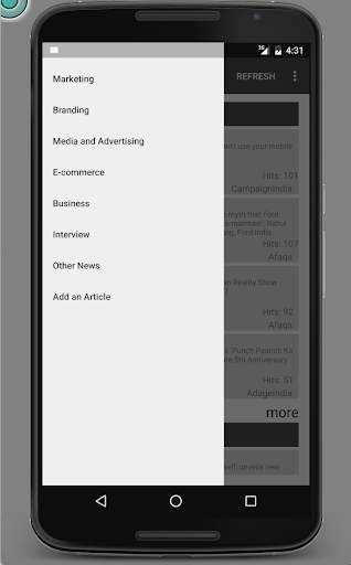 Mark! - Marketing news app screenshot 2
