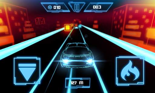 Race 3D: Neon Light screenshot 4