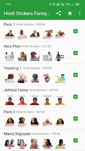 Hindi Stickers Funny WASticker screenshot 1