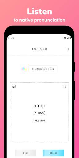 Memorize: Learn Spanish Words with Flashcards screenshot 6