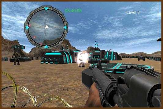 Galaxy Sniper Perang Robot screenshot 4