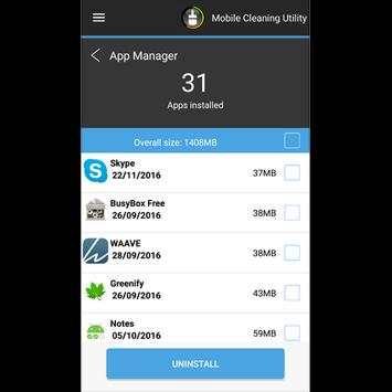 Mobile Cleaning Utility screenshot 6