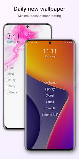 Olauncher. Minimal AF Launcher скриншот 2