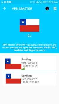 Master VPN - Free unblock Proxy VPN & security VPN screenshot 5
