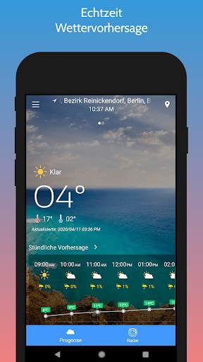 Wetterradar & Vorhersage screenshot 1