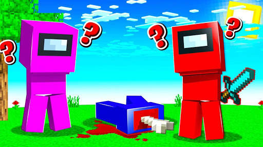 skin among us minecraft screenshot 5