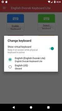 English Dvorak Keyboard Lite screenshot 3