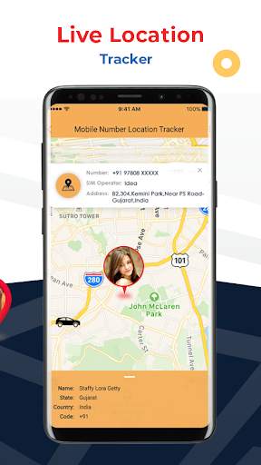 Mobile live location tracker screenshot 2