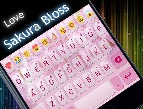 Love Sakura Emoji Keyboard screenshot 5