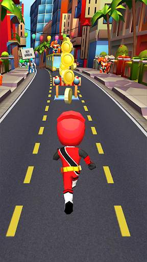 Subway Power Ninja Steel Dash скриншот 1