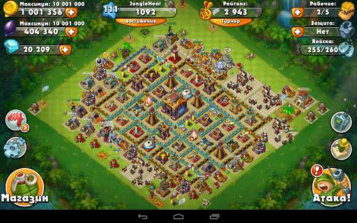 Jungle Heat: War of Clans скриншот 18