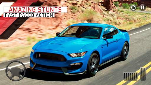 Mustang 3d Car Racing Simulator screenshot 9