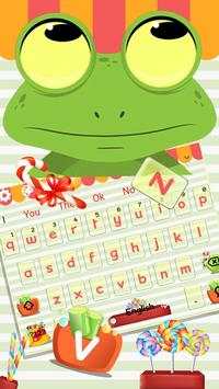 Candy Frog Keyboard Theme🐸 screenshot 1