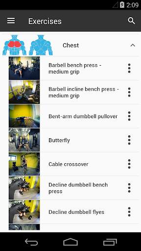 Gym App Workout Log & tracker for Fitness training screenshot 3