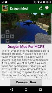 Dragon MOD For MCPE! screenshot 2