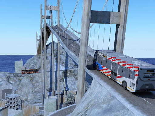 Snow Hill Bus Drivingsimulator screenshot 10
