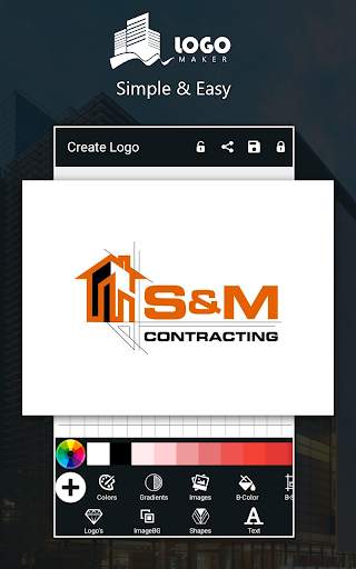 Logo Maker Free - Construction/Architecture Design screenshot 2