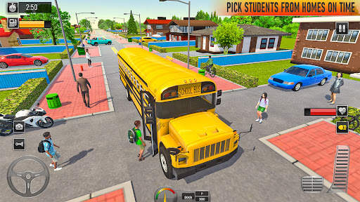 School Bus Driving: Bus Game screenshot 1