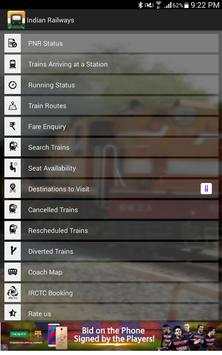 Indian Railways screenshot 10