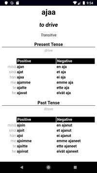 Finnish Verb Blitz скриншот 3