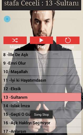 Mustafa Ceceli Şarkıları İnternetsiz ( 50 Şarkı ) screenshot 4