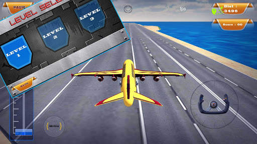 Flight Fly Pilot Simulator screenshot 2