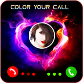 Color Call Caller Screen &amp; Flash Light on Call icon