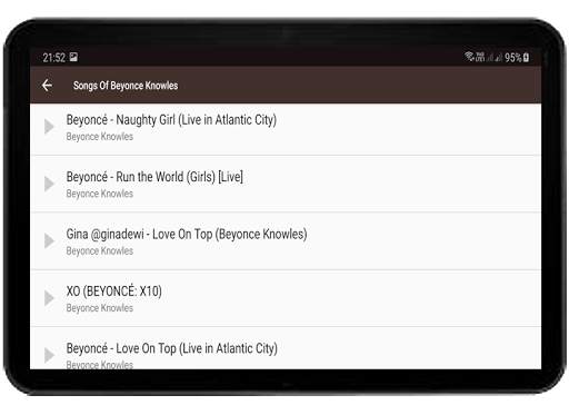 Songs Of Beyonce Knowles screenshot 4
