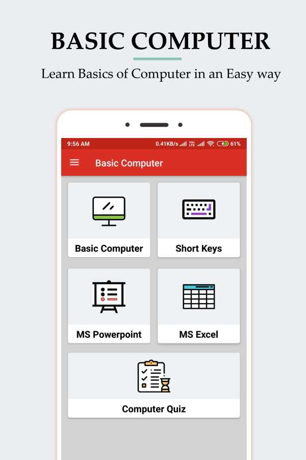 Basic Computer ? Awareness Master - Exam Booster screenshot 1