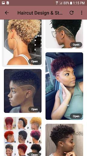 Black Girls Haircut Styles. screenshot 3